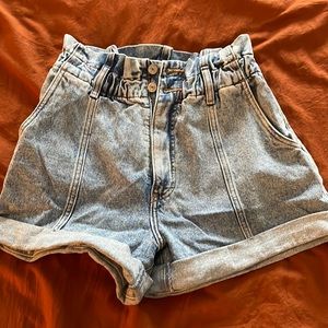 High waisted shorts